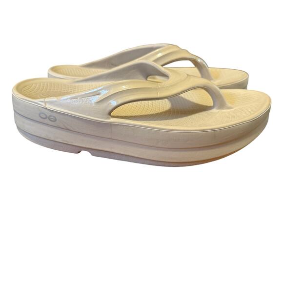 Oofos Oomega Oolala Sandal Nomad Platform Sandal Size 9 - Picture 1 of 9